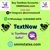 HOW BAST Buy TextNow Accounts,,...Aged, PVA & Bulk logo