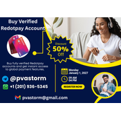 PVASTORM.MPurchase Verified, RedotPay, Accounts ... logo
