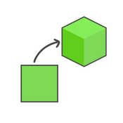 Image To 3D Model AI Generation logo