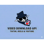 Video Download API for TikTok, Instagram Reels & YouTube logo