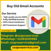 Top Providers to Buy Gmail Accounts (PVA & Aged) in the US logo