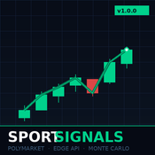 SportSignals - Polymarket Sports Edge logo