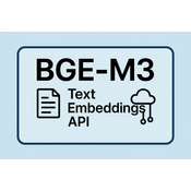 BGE-M3 Text Embeddings API logo