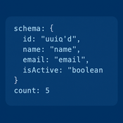 Schema-Aware Mock Data Generator API logo