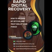 RECOVERY OF STOLEN CRYPTO ASSETS USE RAPID DIGITAL RECOVERY logo