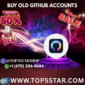 Aged GitHub Accounts for Sale – Trusted by Professionals logo