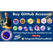 Buy GitHub Accounts(Yolo,Pull Shark,Starstruck,Old) logo
