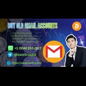 How to Buy old Gmail accounts are used for online marketing logo