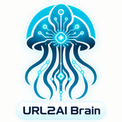 Kurage URL2AI Brain logo