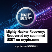 Mighty Hacker Recovery Recovered my scammed USDT  logo