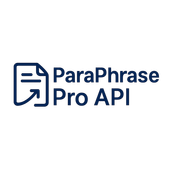 Paraphrase Pro API logo