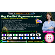 The Better Place To Buy Verified Payoneer account In 2026 logo