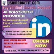 Buy Verified LinkedIn Account With 500+ Connections logo