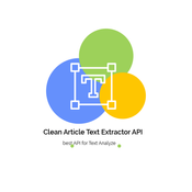 Clean Article Text Extractor API logo
