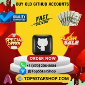 I'm going to buy more than 5 yours old Github account logo