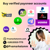 Buy verified payoneer accounts logo