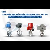 Van bướm inox điều khiển điện -Tối ưu hóa hiệu suất vận hành logo