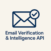 Email Verification & Intelligence API logo