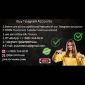 Buy Telegram Accounts logo