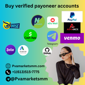 Buy verified payoneer accounts logo