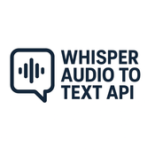 Whisper Audio to Text API logo