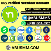 Buying Verified Nextdoor Accounts Online In US logo