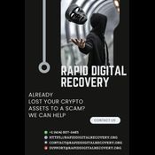 TO RETRIEVE STOLEN BITCOIN WITH THE SUPPORT OF RAPID DIGITAL logo