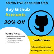 Premium Verified Github Accounts Ready for Purchase logo