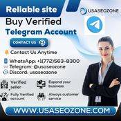 Safely and Strategically Buy Telegram Accounts logo