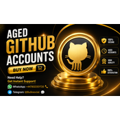 Buy Authentic GitHub Profiles with Real Coding History logo