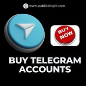Which is the best place to Buy Telegram Accounts logo