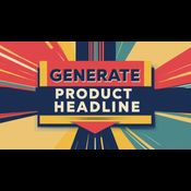 Generate Product Headline logo