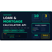 Loan and Mortgage Calculator API logo