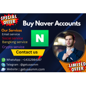 Buy Naver Accounts - 100% Pin Verified fdshdrgfhtgjytj logo