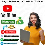 How To Buy USA Monetize Youtobe Channel logo