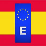 API License plate Spain