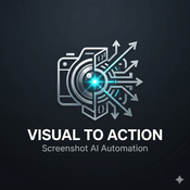 Visual to Action: Screenshot AI Automation logo