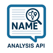 Name & Gender Analysis API logo