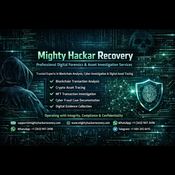 Find and Recover Lost Bitcoin Wallets Mighty Hacker Recovery logo