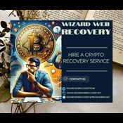 TRACE AND RECOVER LOST BITCOIN WITH WIZARD WEB RECOVERY logo