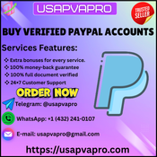 Buying Verified PayPal Account Today logo