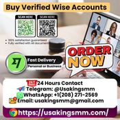 Top Place to Buy Verified Wise Accounts Online logo