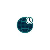 Timezone & World Clock logo