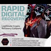 RECOVER SCAMMED CRYTOCURRENCY WITH THE HELP OF RAPID DIGITAL logo