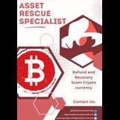  ASSET RESCUE SPECIALIST ;  SECURE  BACK YOUR LOST BITCOIN logo