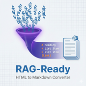 RAG-Ready HTML to Markdown logo
