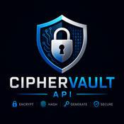 CipherVault API - Encryption, Hashing & Cryptography API logo