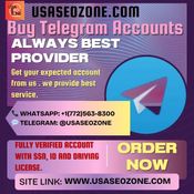 Verified provider to buy telegram accounts online
