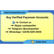 3 Trusted Platform To Buy Verified Payoneer Accounts