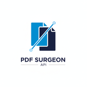 PDF Surgeon: The High-Performance API for PDF Manipulation logo
